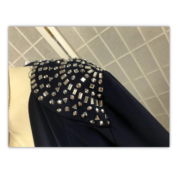 R & M Richards,Women,Dress,blue,parties, size8.: - Picture 5 of 10